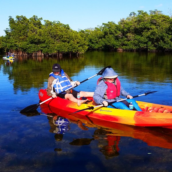 a small boat in a body of water